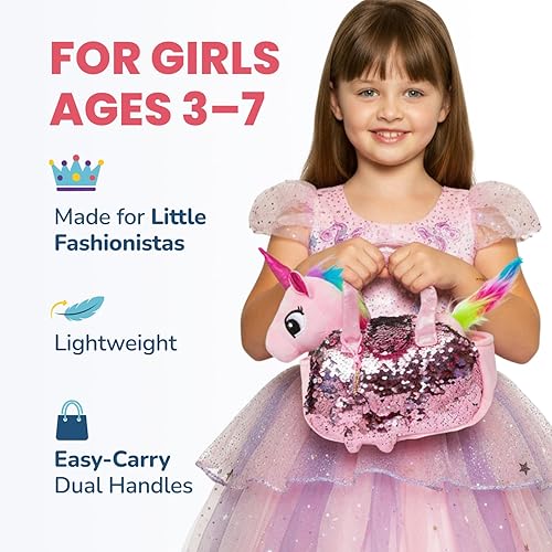 Vista 62 de Juego Little Jupiter unicornio de felpa, elefante rosado de felpa, Azul claro