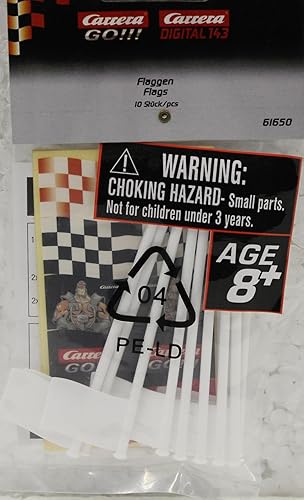 Miniatura 2 de Carrera 20061650 GO/Digital 143 Banderas (10) Slot Car Racing Accesorio