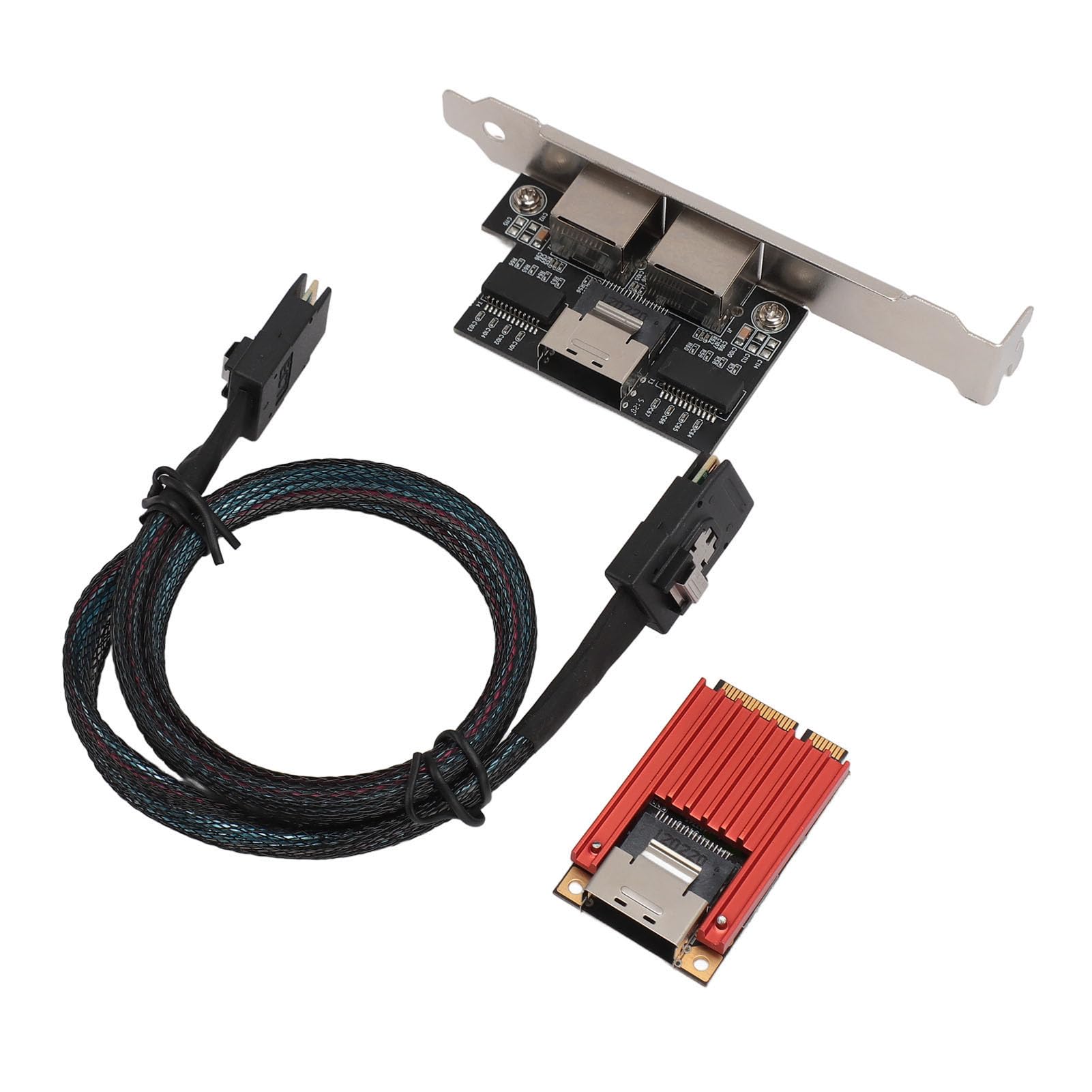 Tarjeta Ethernet Gigabit Pcie de Doble Puerto con Disipación de Calor Eficiente para un Rendimiento Rápido de Internet para Server