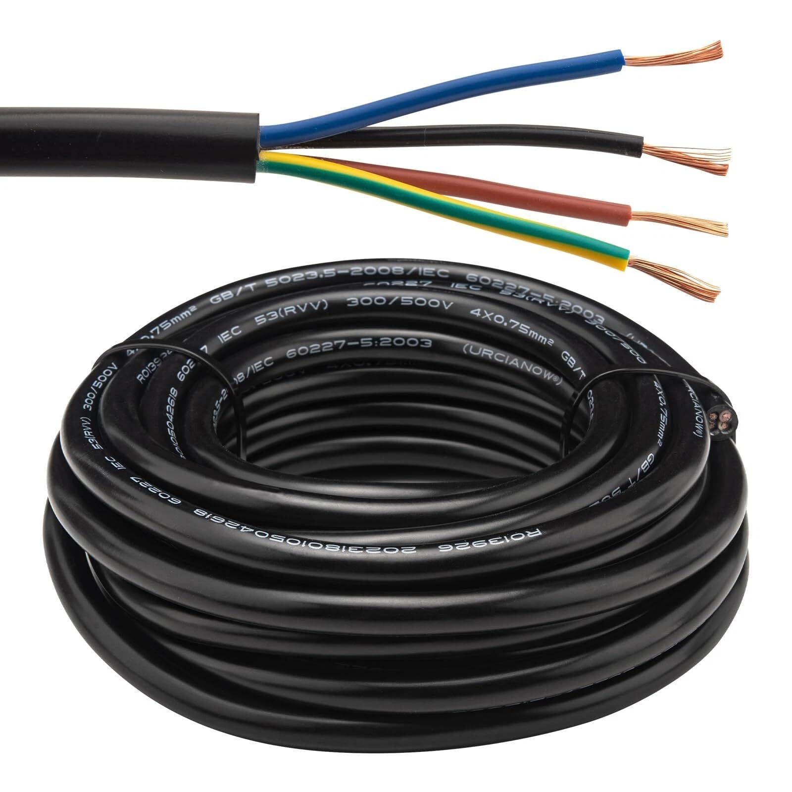 Fil de signal commande pour lignes d'éclairage extérieur et surveillance 25ft - 8