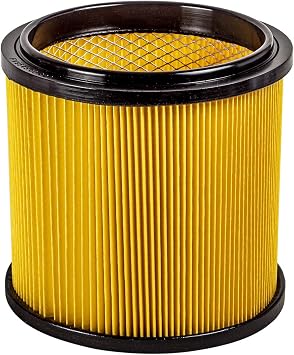 Vacmaster Standard Cartridge Filter & Retainer for Use With 5 to 16 Gallon Wet/Dry Vacs