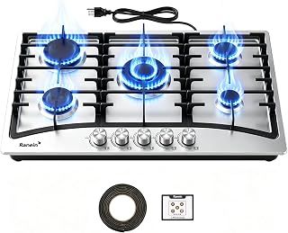 Ranein 30 Inch 5 Burner Gas Cooktop