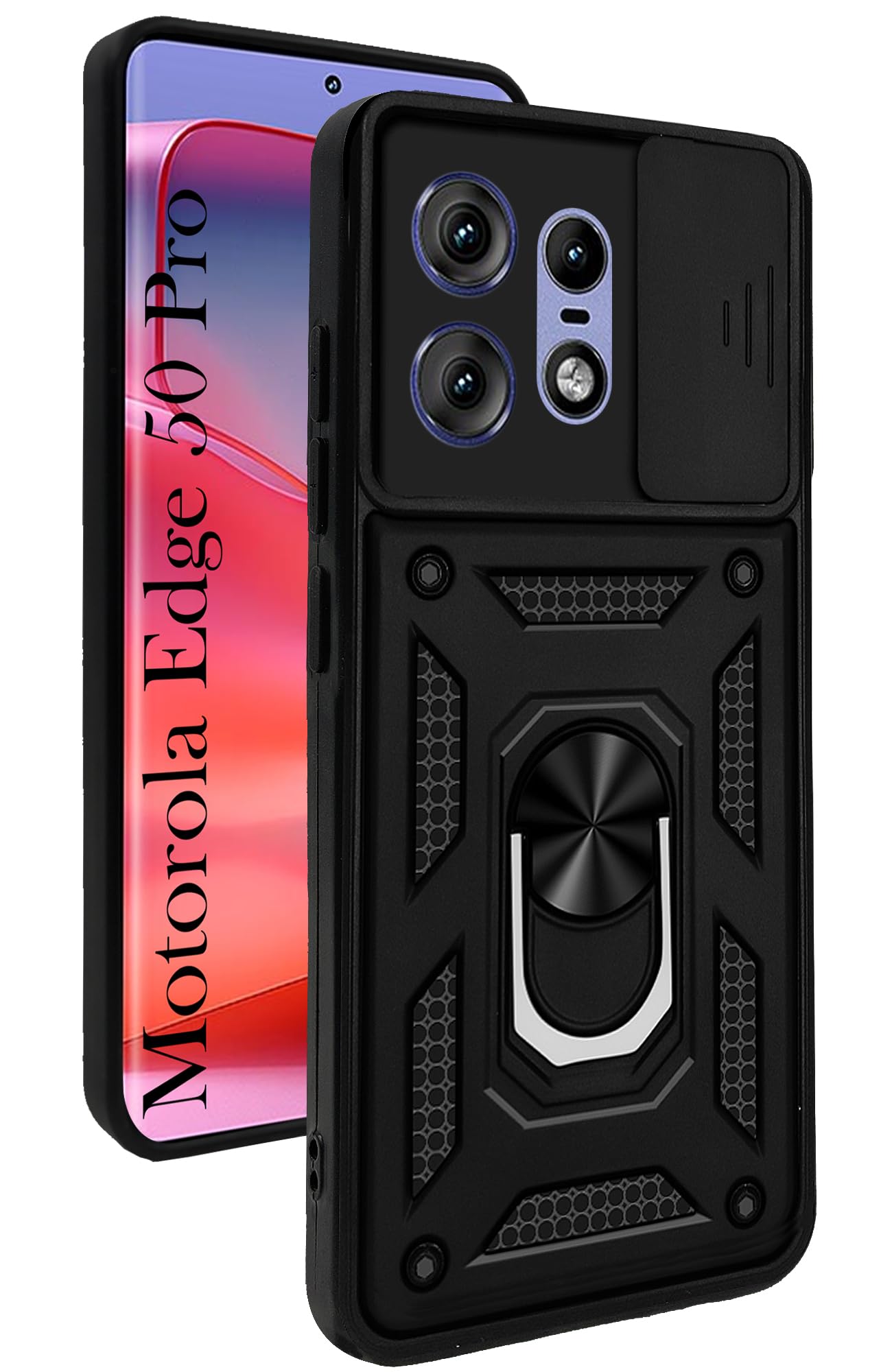 Jkobi Back Cover Case for Motorola Moto Edge 50 Pro (Hybrid Dual Armor Polycarbonate) (B0DC4692P9) Amazon Price History, Amazon Price Tracker