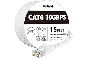 Cat 6 Ethernet Cable 15 ft: Reliable Connectivity for High-Speed Networking