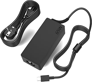 65W USB C Charger for NOCO Boost X GBX45 GBX55 GBX75 GBX155 | for NOCO Boost Air AX65, NOCO U65 GBC011 UltraSafe Portable Jump Starter Type C Adapter