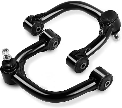 Brazos de control superiores delanteros de 2-4 pulgadas para Tacoma 2005-2023 con rótula, 2 piezas de adaptación de 2-4 pulgadas, brazo de control
