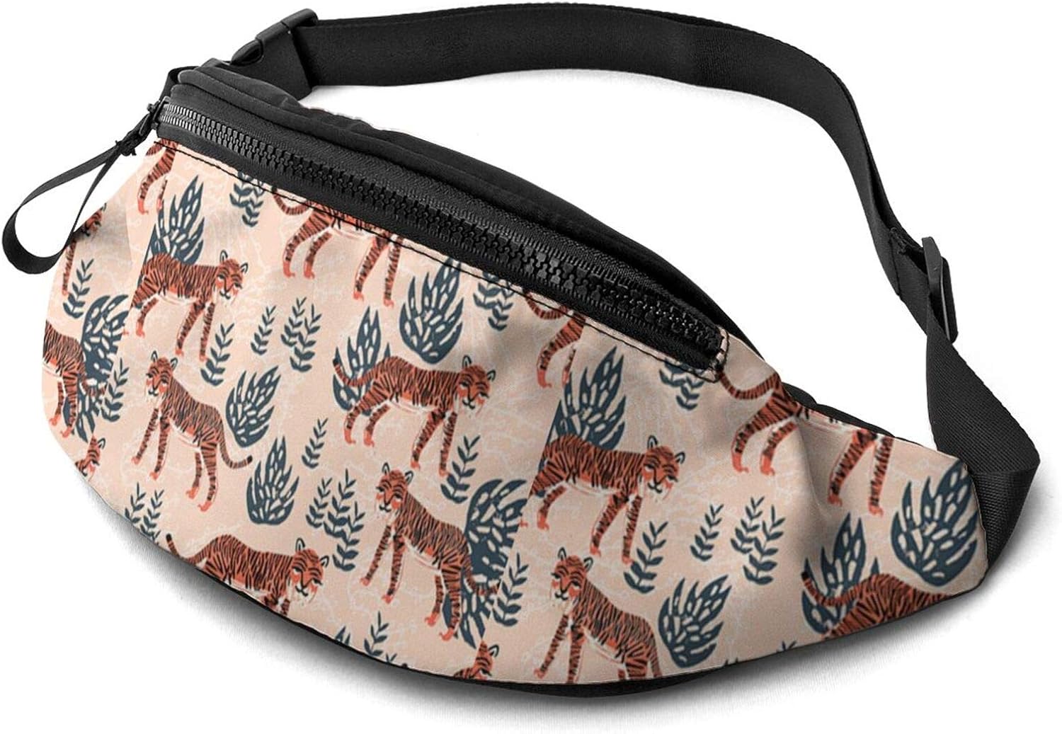 coral fanny pack