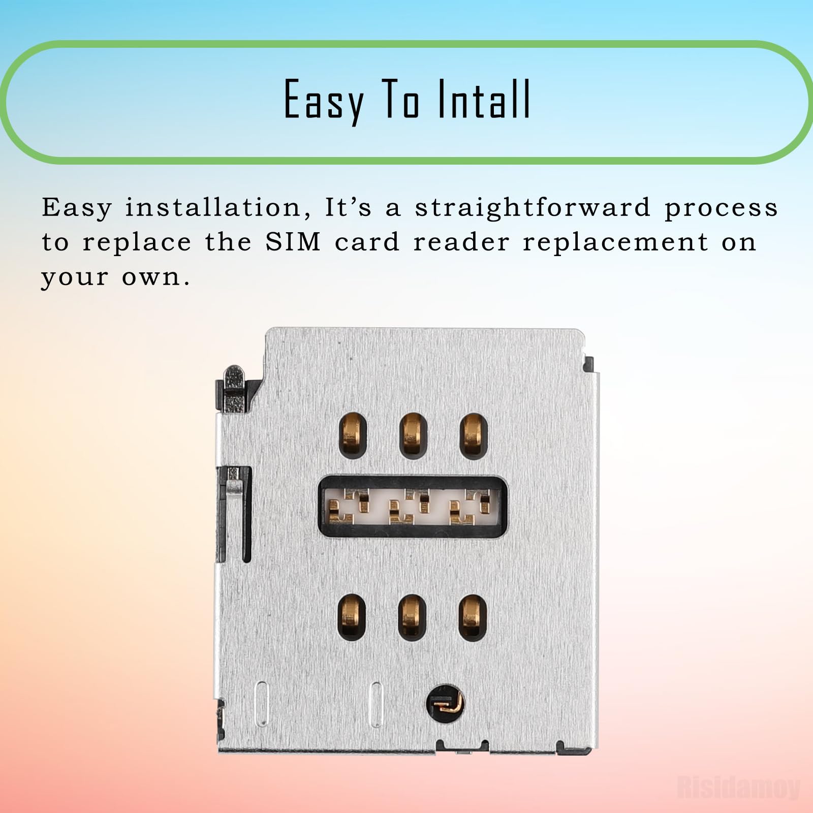 Amazon.com: Risidamoy Single SIM Card Reader Replacement for