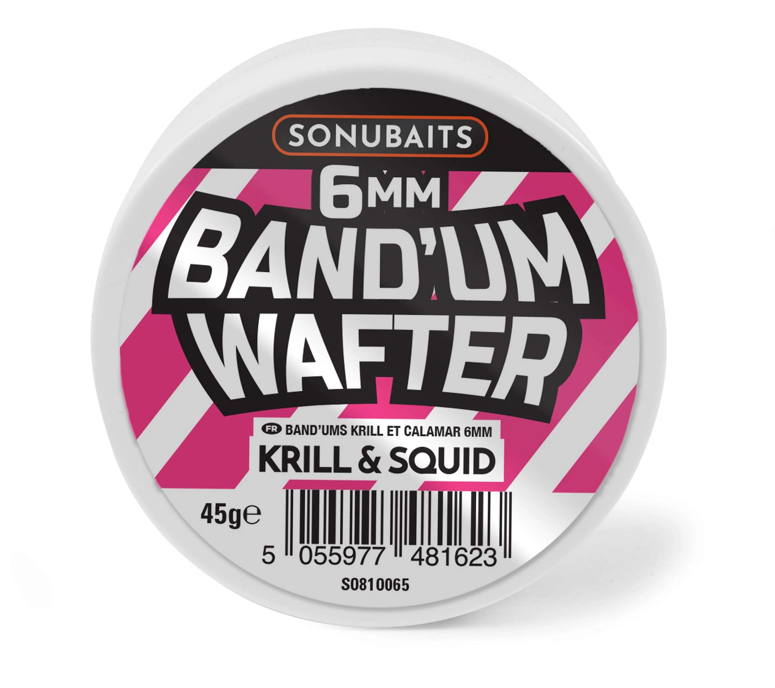 Sonu Baits 6mm Bandum Wafters - Krill and Squid