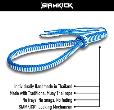 Premium Traditional Muay Thai Mongkol Headband, Handmade Authentic Mongkon Headpiece, Wai Kru Thai Boxing & Kickboxing