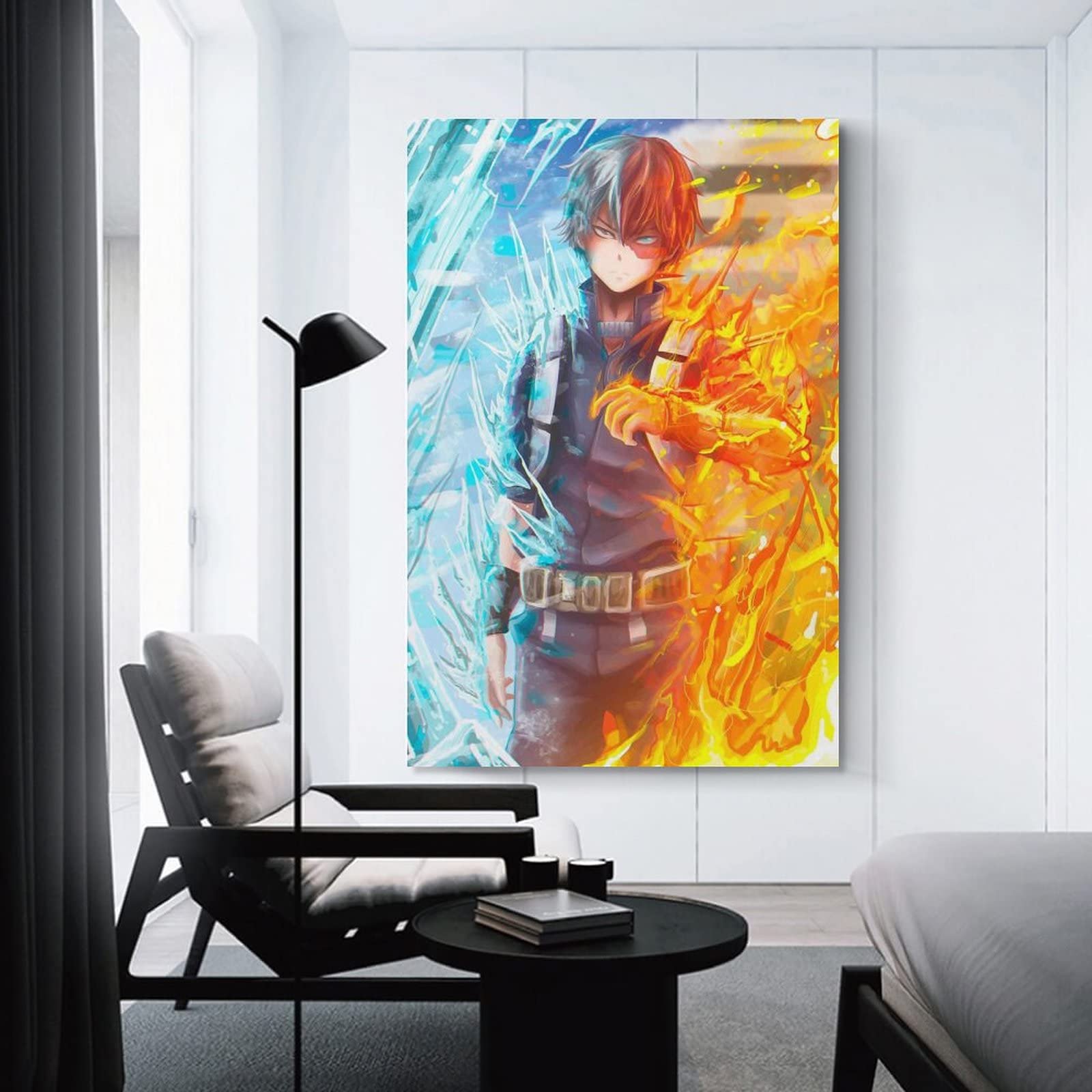 Poster Toile PokeArt Type Eau - Décoration Murale Anime, Art Déco Sur Toile, Neuf