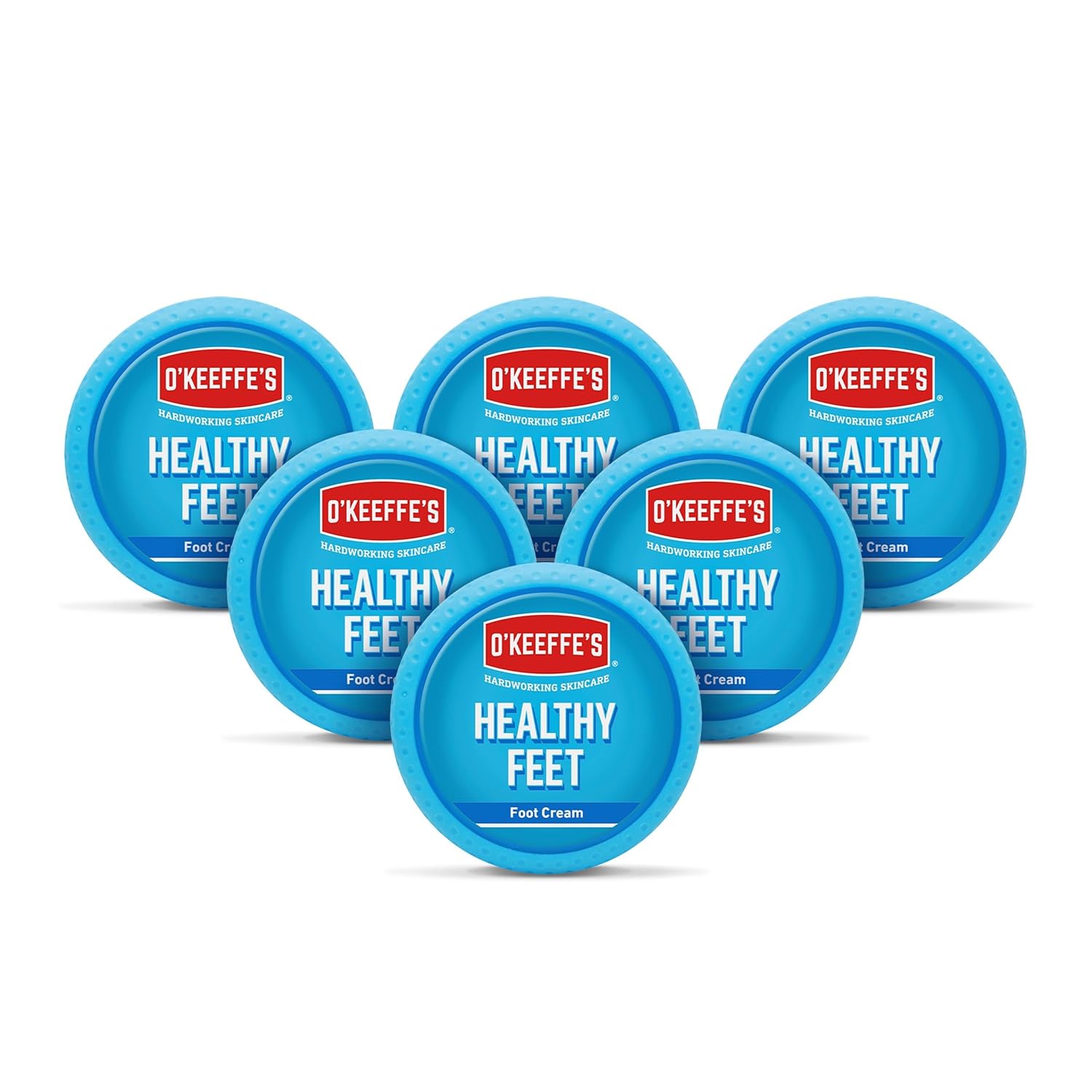 O’Keeffe’s® Healthy Feet Jar 91g 6 Pack