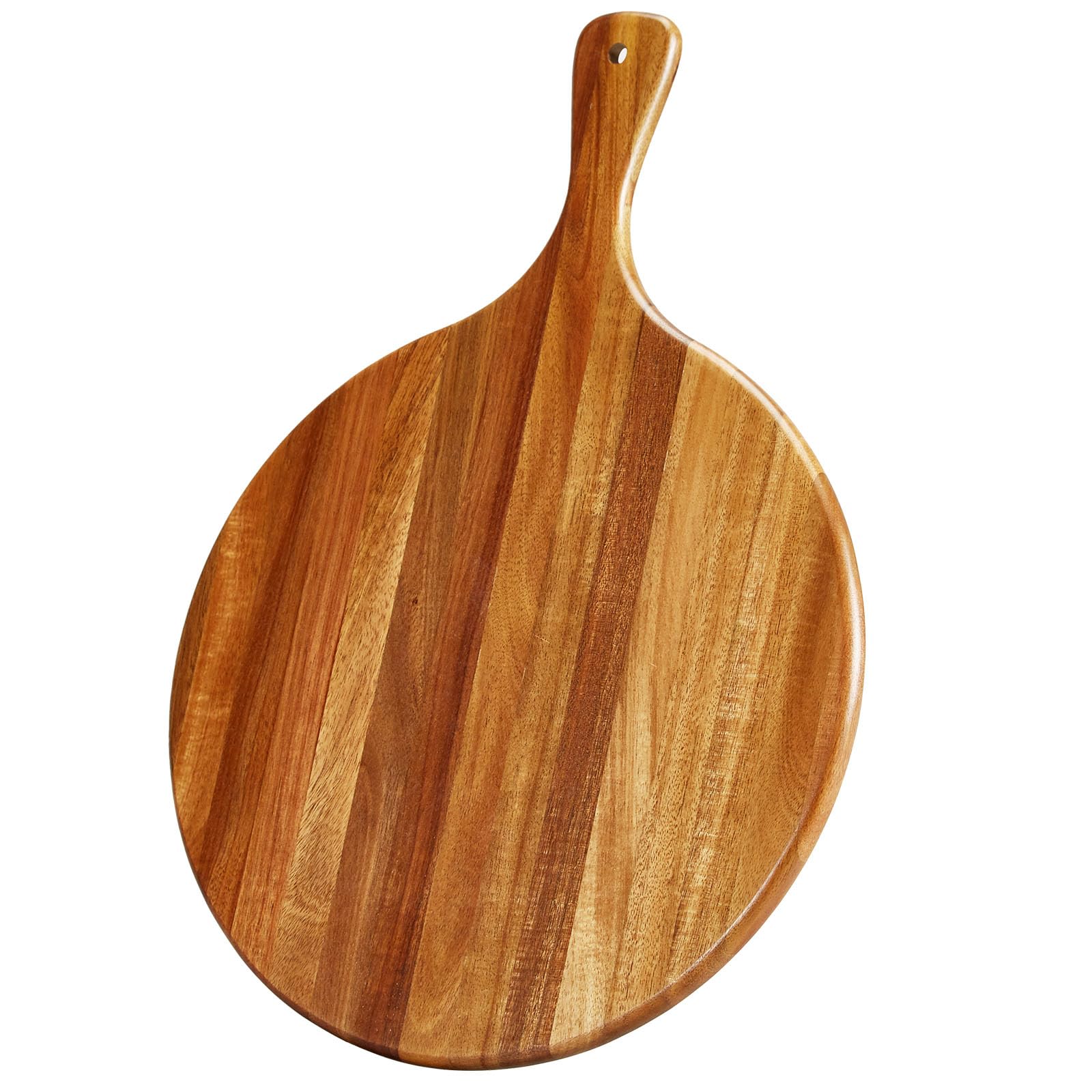 Planche à découper en bois d'acacia de qualité supérieure avec manche intégré