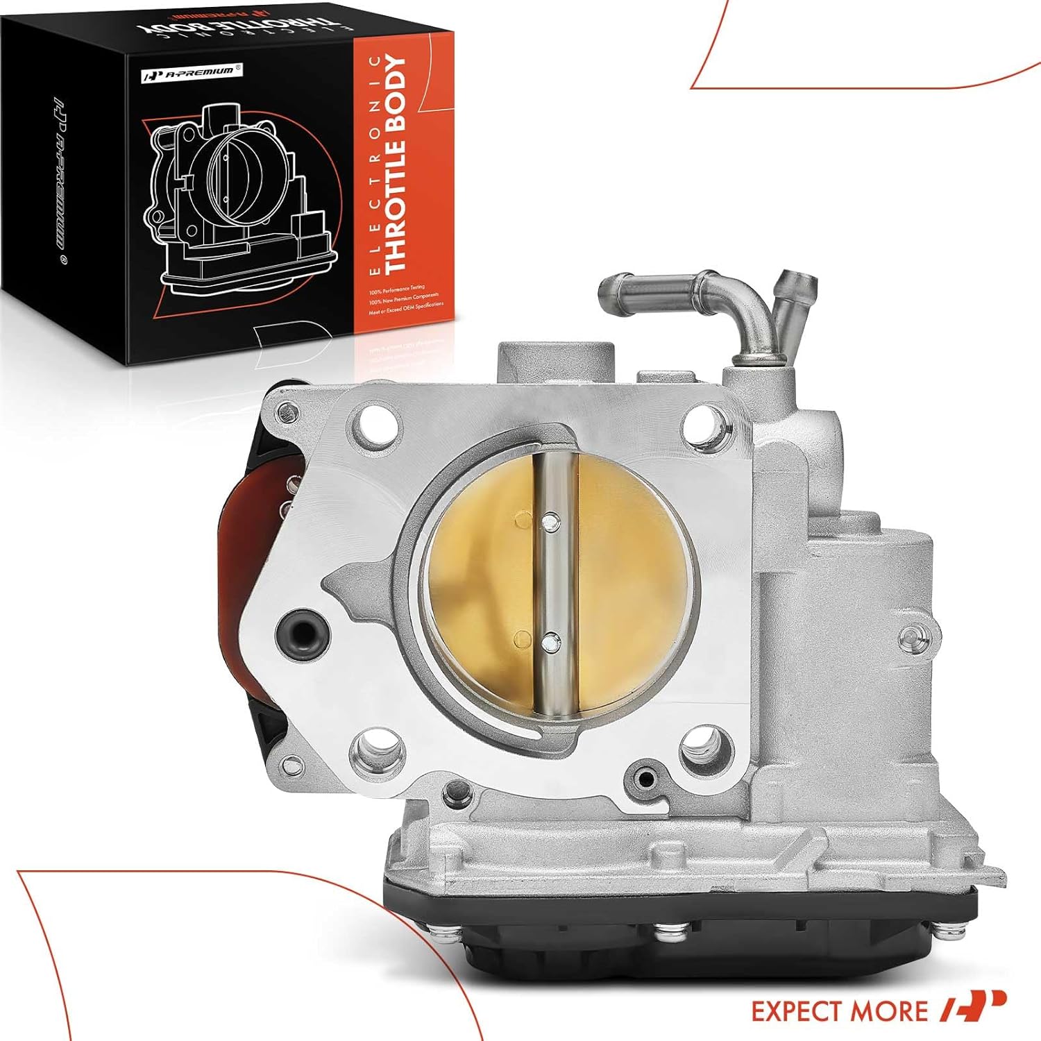 A-Premium Electronic Throttle Body Assembly with TPS Sensor Compatible with Honda Civic 2012-2015, HR-V 2016-2022 & Acura ILX 2013-2015, 1.8L 2.0L, Replace# 16400R1BA01