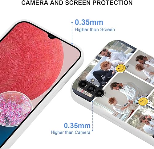 Miniatura 6 de Eouine Funda de teléfono personalizada para Samsung Galaxy A13 (5G) (6.5 pulgadas)  Fundas de teléfono con imagen personalizable, funda