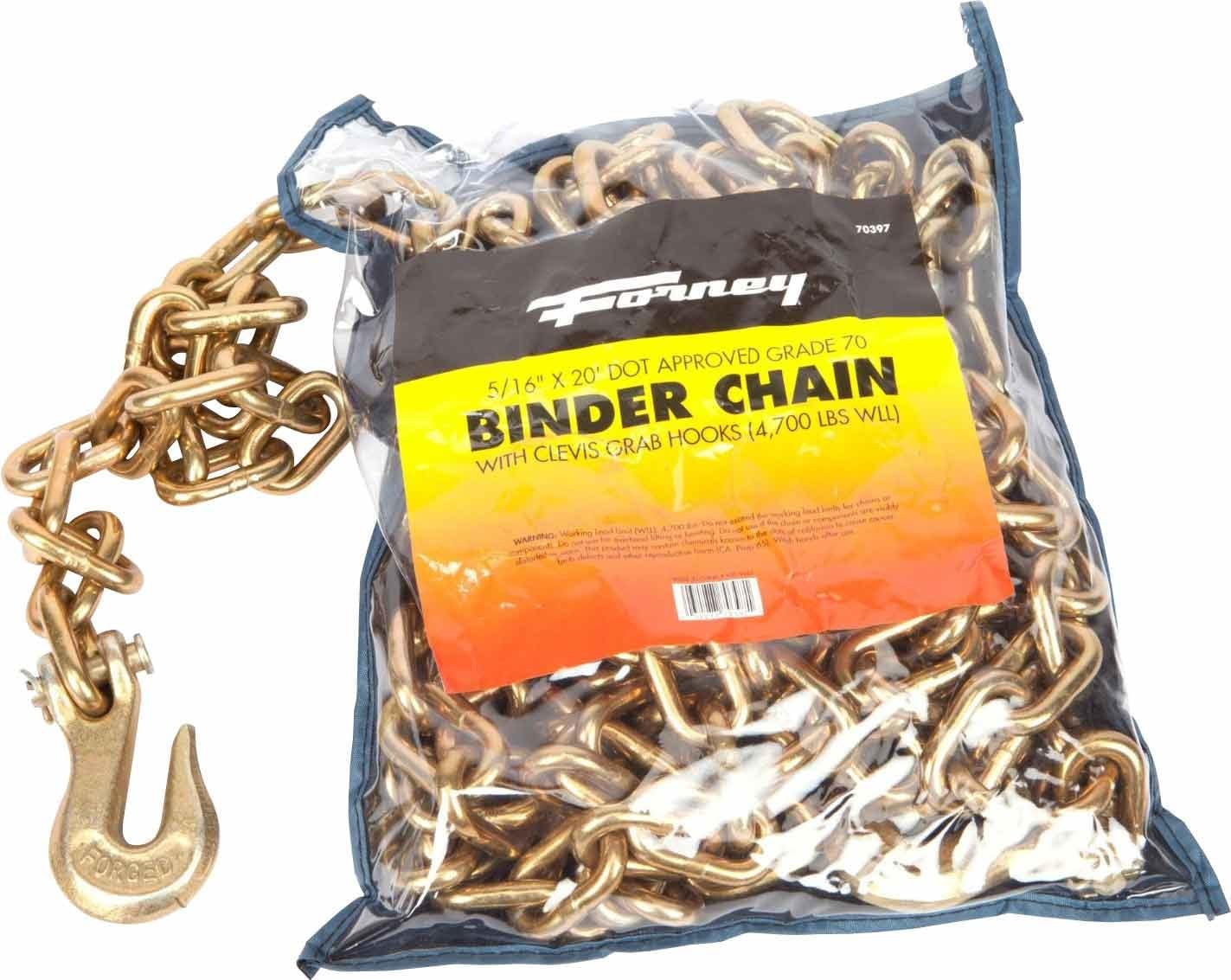 60% Off Discount Forney 70397 Binder Chain, 5/16-Inch by 20-Feet