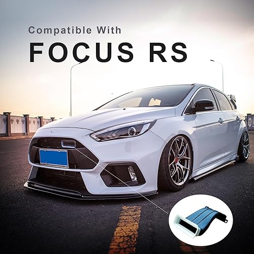 Miniatura 5 de STRECOS Modificación de esnórquel de entrada de aire Tuyere entrada de boca grande compatible con MK3 MK3.5 Ford Focus ST RS Hatchback 4D Sedan 5D