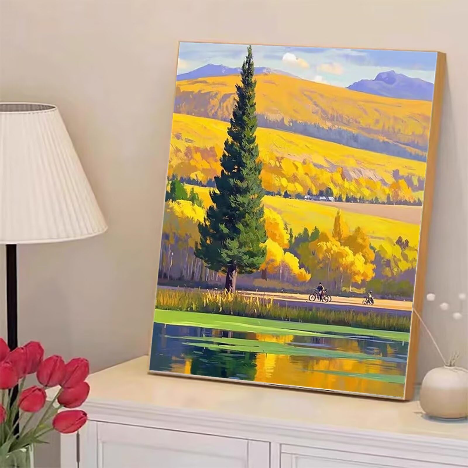 Zestawy artystyczne z diamentami dla dorosłych, zestawy do malowania diamentami z płótnem HD, DIY, klejnot, sztuka, błyszczący, kryształ górski, zestawy do haftu krzyżykowego do domu, biura, sztuka