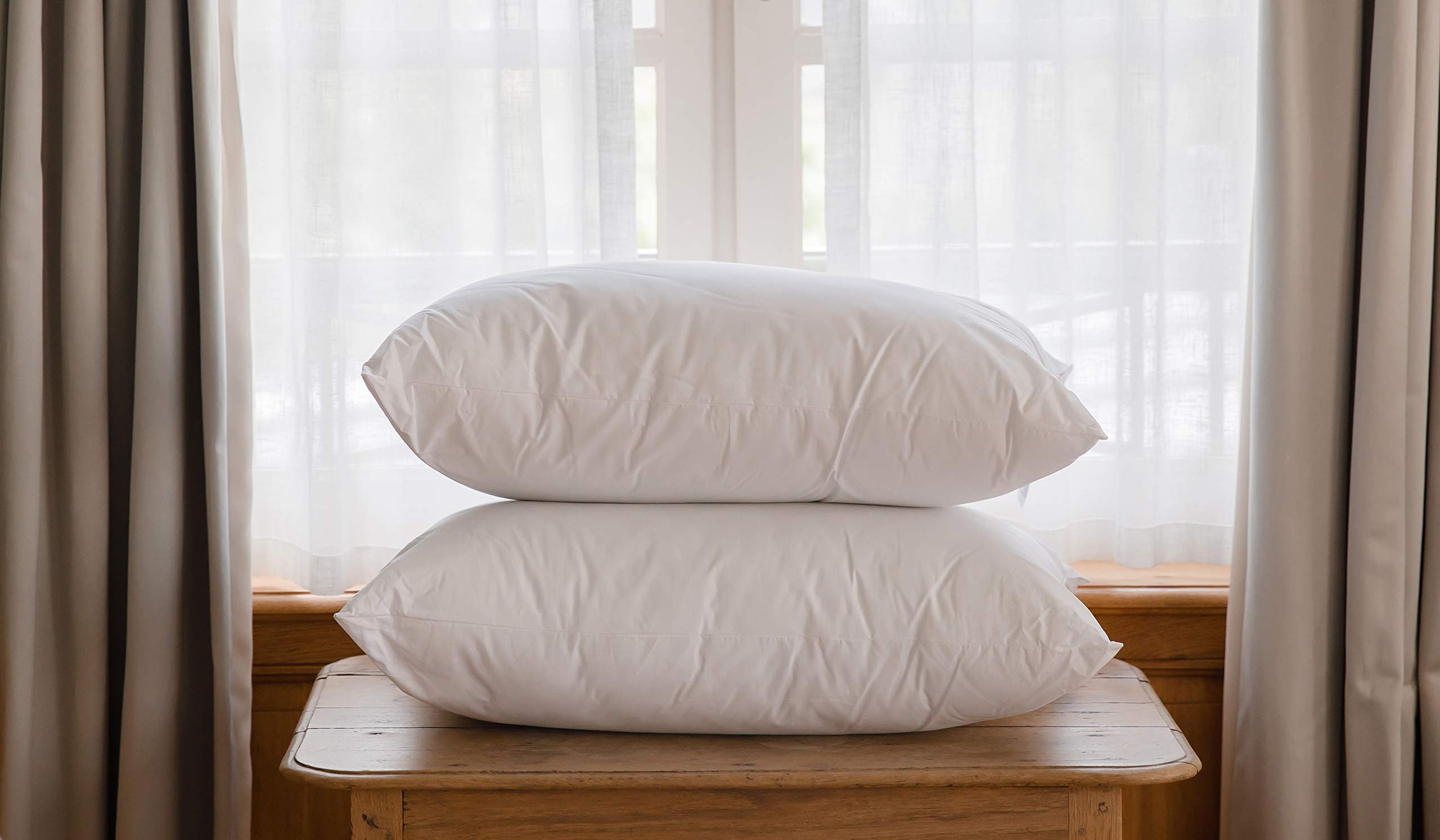 COLAS NORMAND - Lot De 2 Oreillers Eco-responsables - 60x60cm