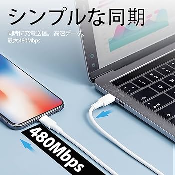 Amazon.co.jp: usb c lightning ケーブル ライトニングケーブル