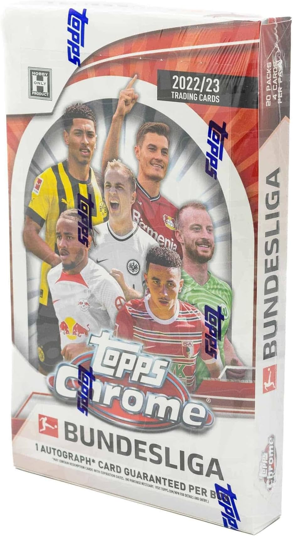 2022/23 Topps Chrome Bundesliga Futbol Soccer Trading Cards Hobby Box