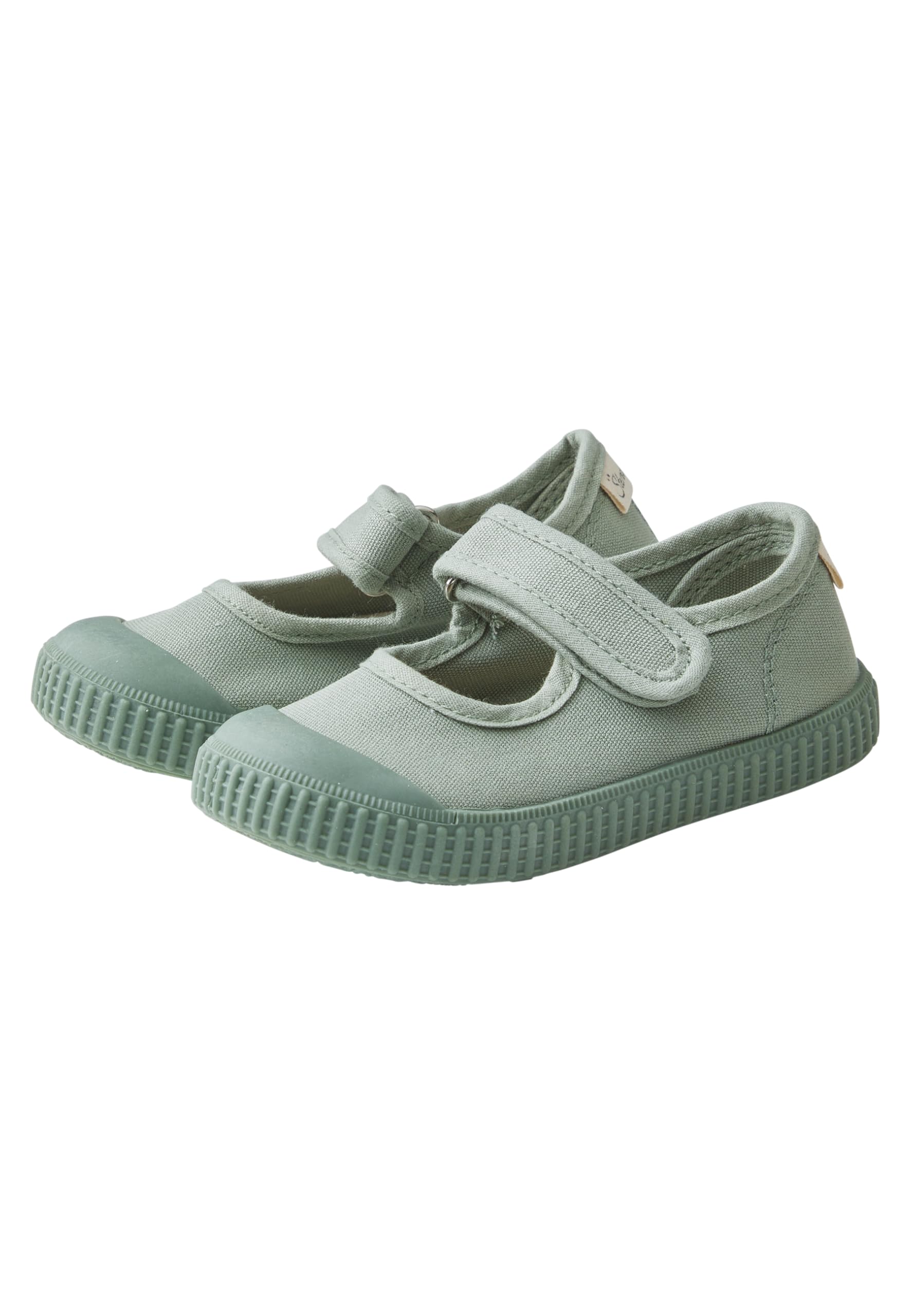 Sterntaler Halbschuh Uni - Mädchen Baby und Kleinkind Schuhe aus Baumwolle - modischer Halbschuh mit Klettverschluss - Kinder Sommerschuh mit Rutschfester Sohle