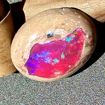 Purple☆Galaxyカンテラオパール×オパール　シルバー刻印バングル Galaxy Opal&Cantera Opal オパールルース Aランク - Amrita