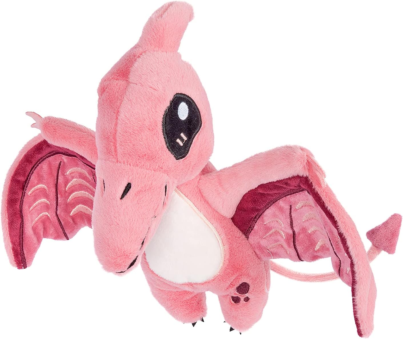 Baby Dinosaur 14" Stuffed Animal Plush Toy, Kid's Gifts for Boys, Girls, Birthday, Valentine, Christmas (Pterosauria - Pink)