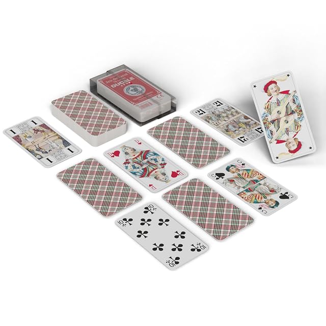 Foto 6 de 6 de LA DUCALE Origine - Juego de 78 Cartas para Jugar - Juego de Tarot - Caja de plástico