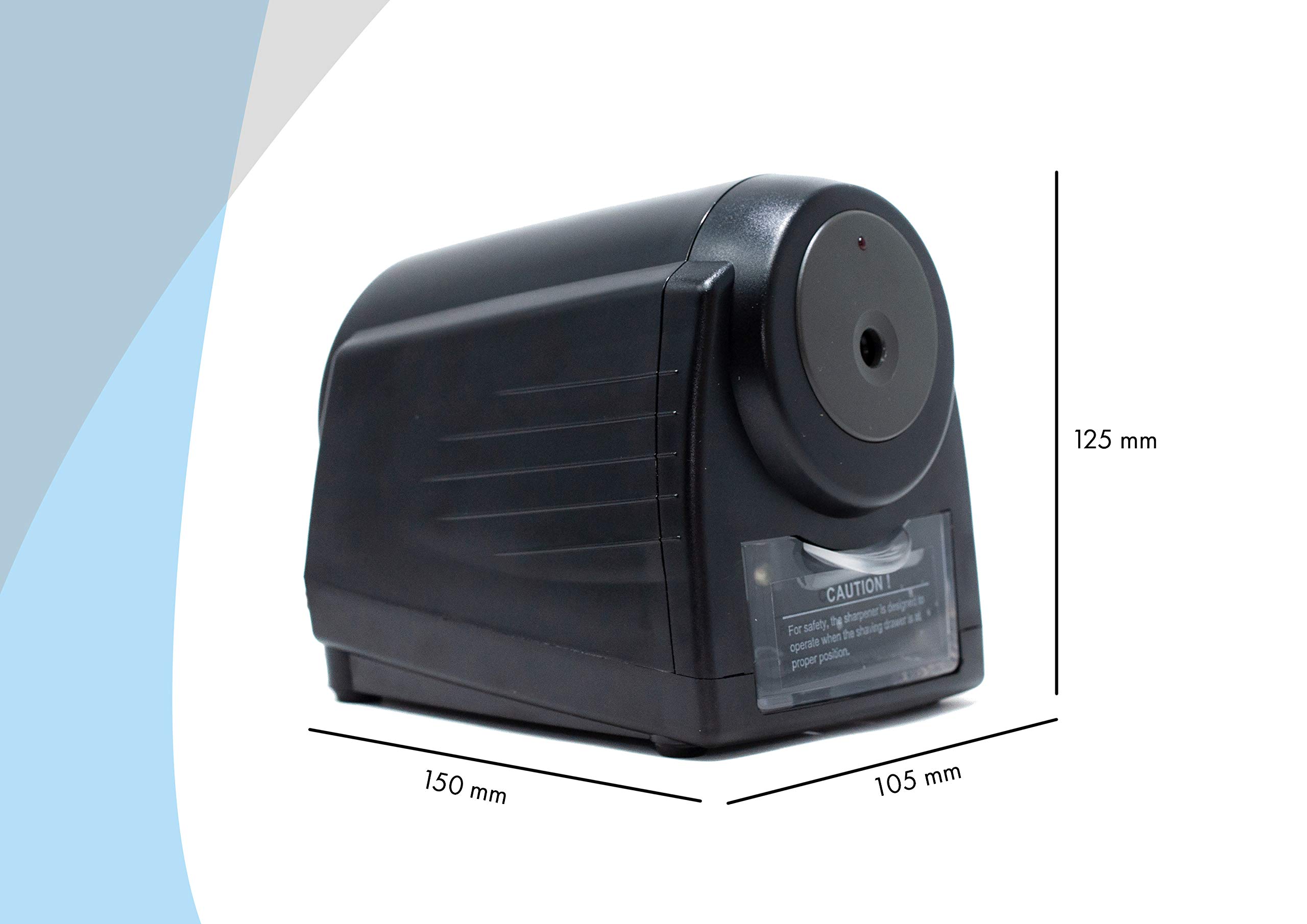 Sharpo 3252 Elektrospitzer - elektrische Spitzmaschine für Blei- und Farbstifte