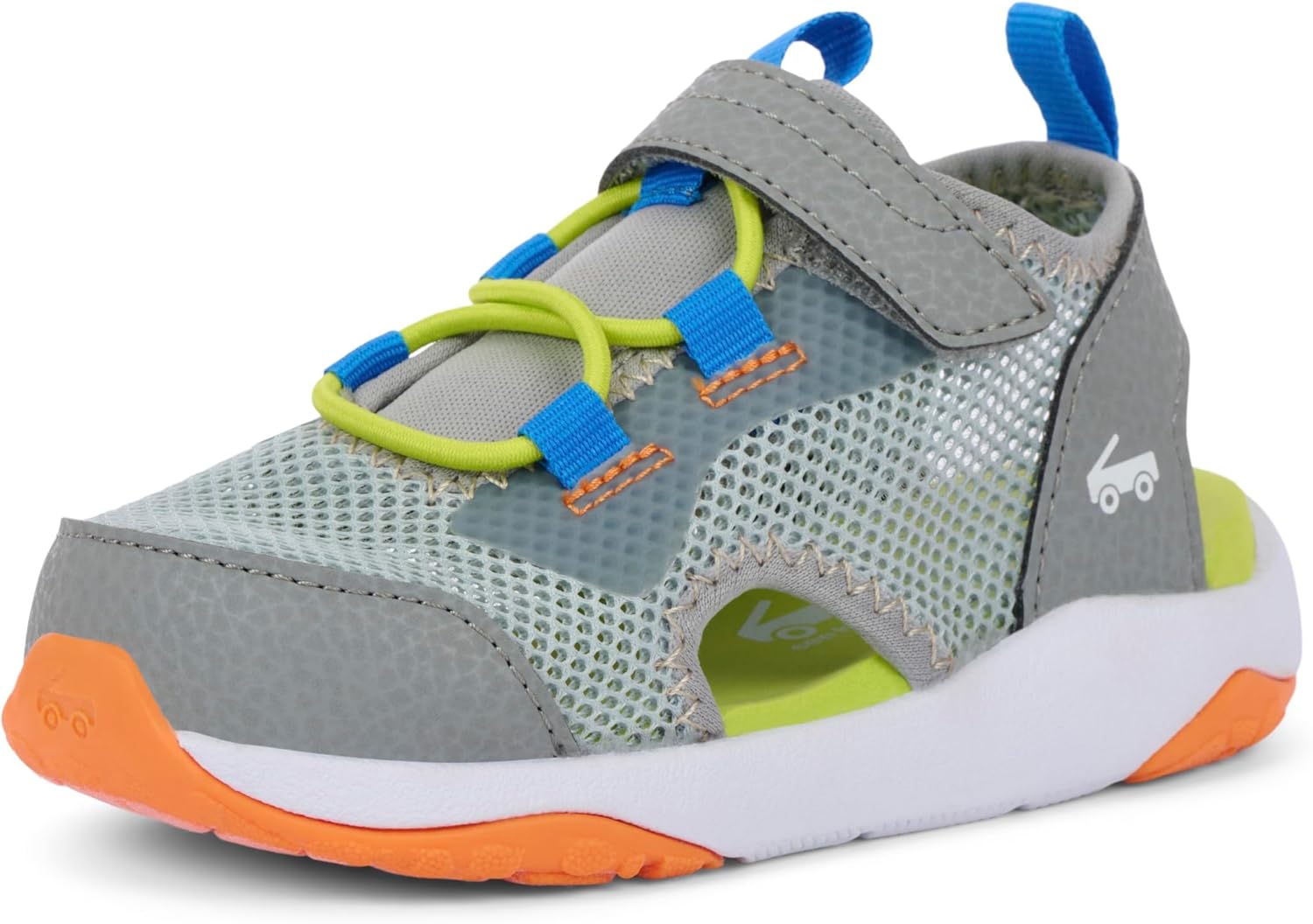 See Kai Run - Aven Water-Friendly Sandal for Toddlers, Cloud Gray, Little Kid 11