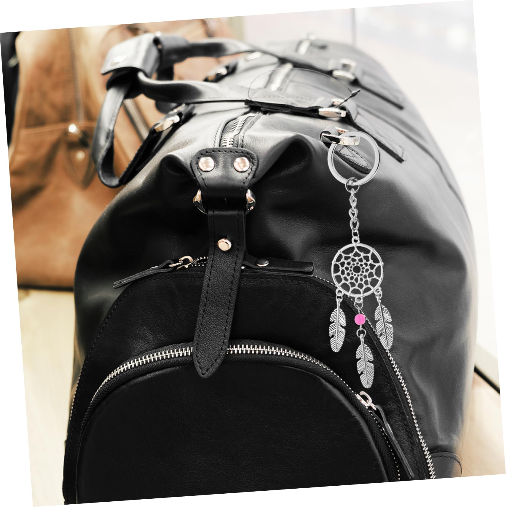 DECHOUS 24piezas Llaveros De Atrapasueños De Colgante y Decoración Para Bolsos y Llaves
