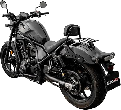Motorcycle Rear Carrier Luggage Rack for Rebel CMX 1100 CMX1100 2021-2026 Solo Seat Fender Plate Top Case Holder Support Shelf