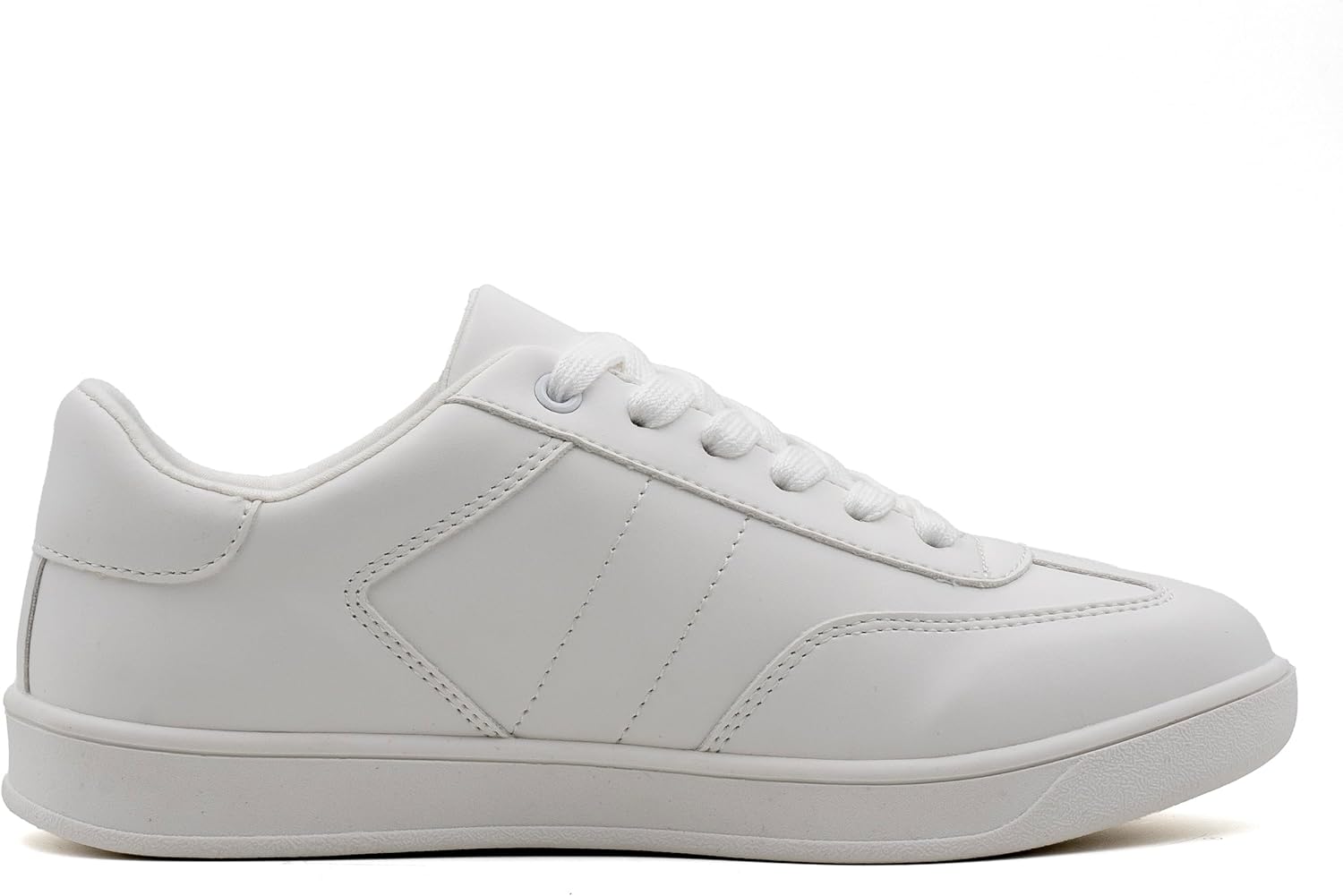 Women's Lace Up Trendy Sneaker Classic Fashion Low Top Walking Shoes - Picture 33 of 109