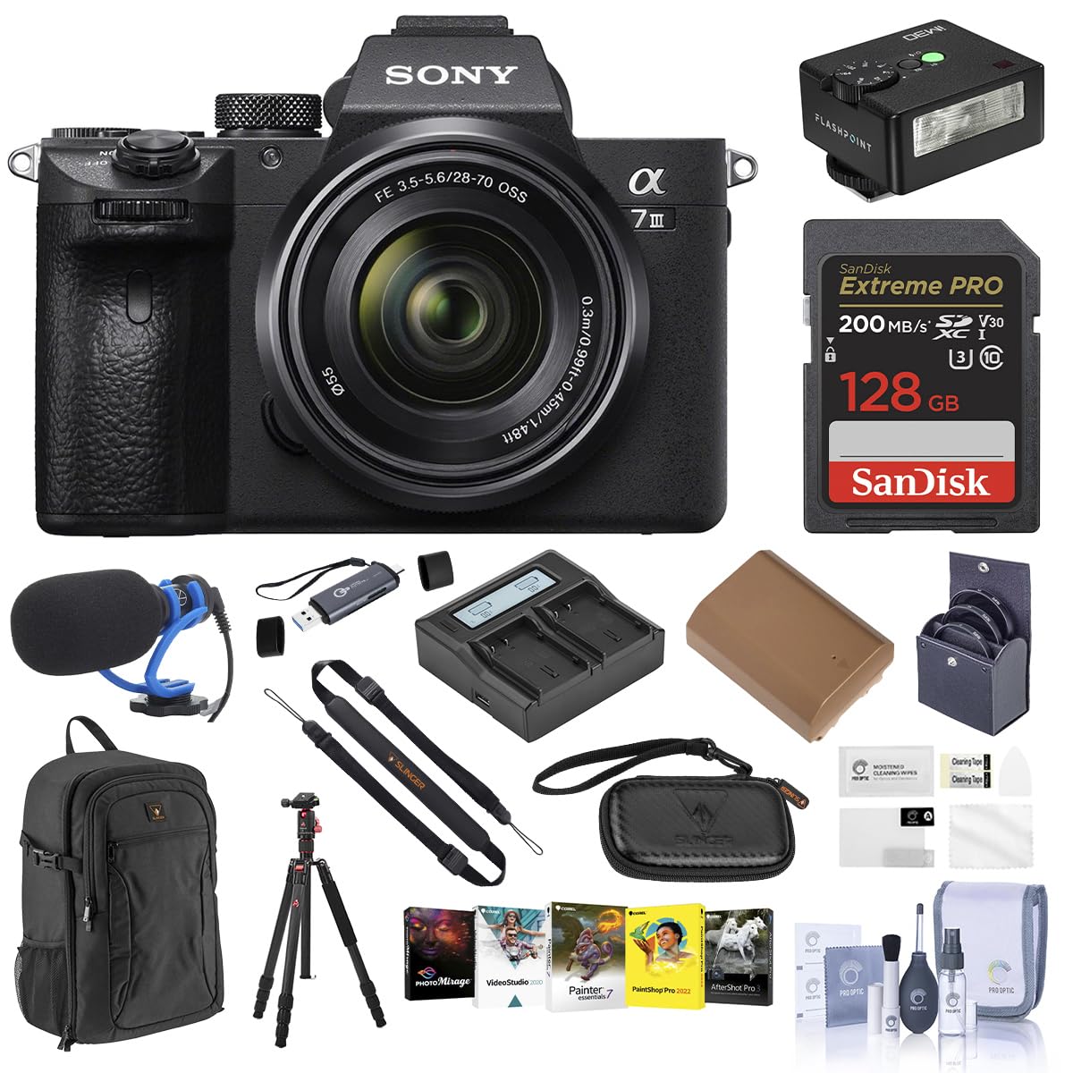 Sony Alpha a7 III 24MP UHD 4K Mirrorless Camera