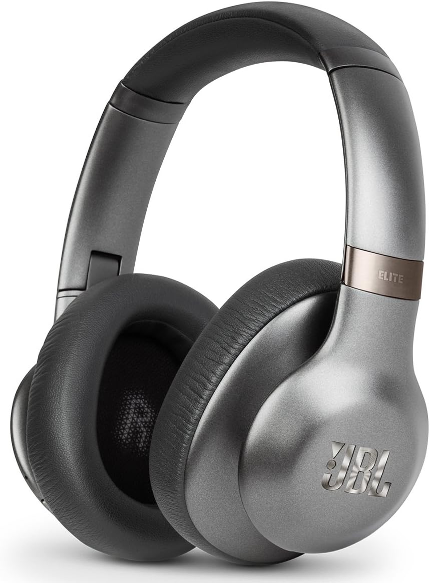 Everest 750 Over-Ear Wireless Bluetooth Headphones (Gun Metal)