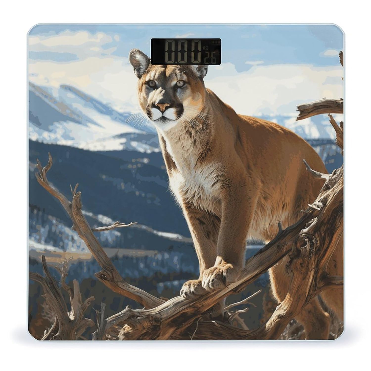 Báscula Digital Panther Mountain Lion para Peso Corporal