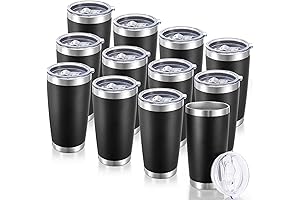 Powder Coated Tumblers for Etching, Double-Wall Insulated 20 oz Capacity
