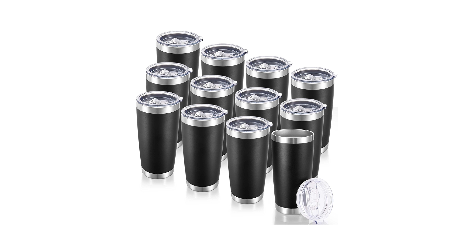 Amazon.com | 20 oz Tumblers Bulk Stainless Steel Tumbler