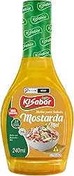 Molho para Salada, Sabor Mostarda e Mel, Kisabor, 240 Gramas