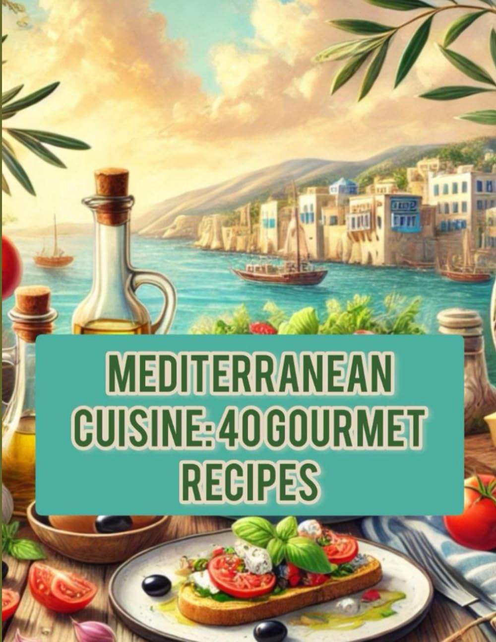 Mediterranean Cuisine: 40 Gourmet Recipes: Delicious and Easy