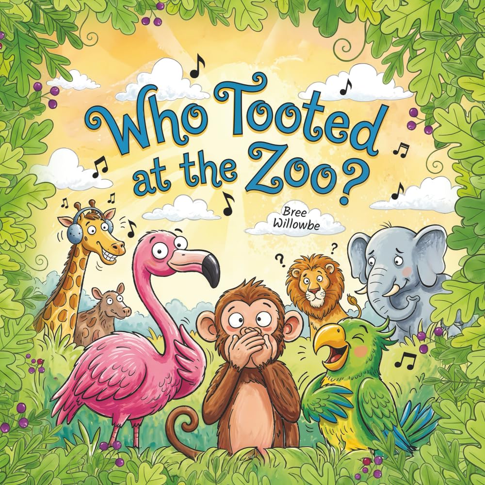 Who Tooted at the Zoo?: A Funny Rhyming Story Picture Book for Kids and Adults