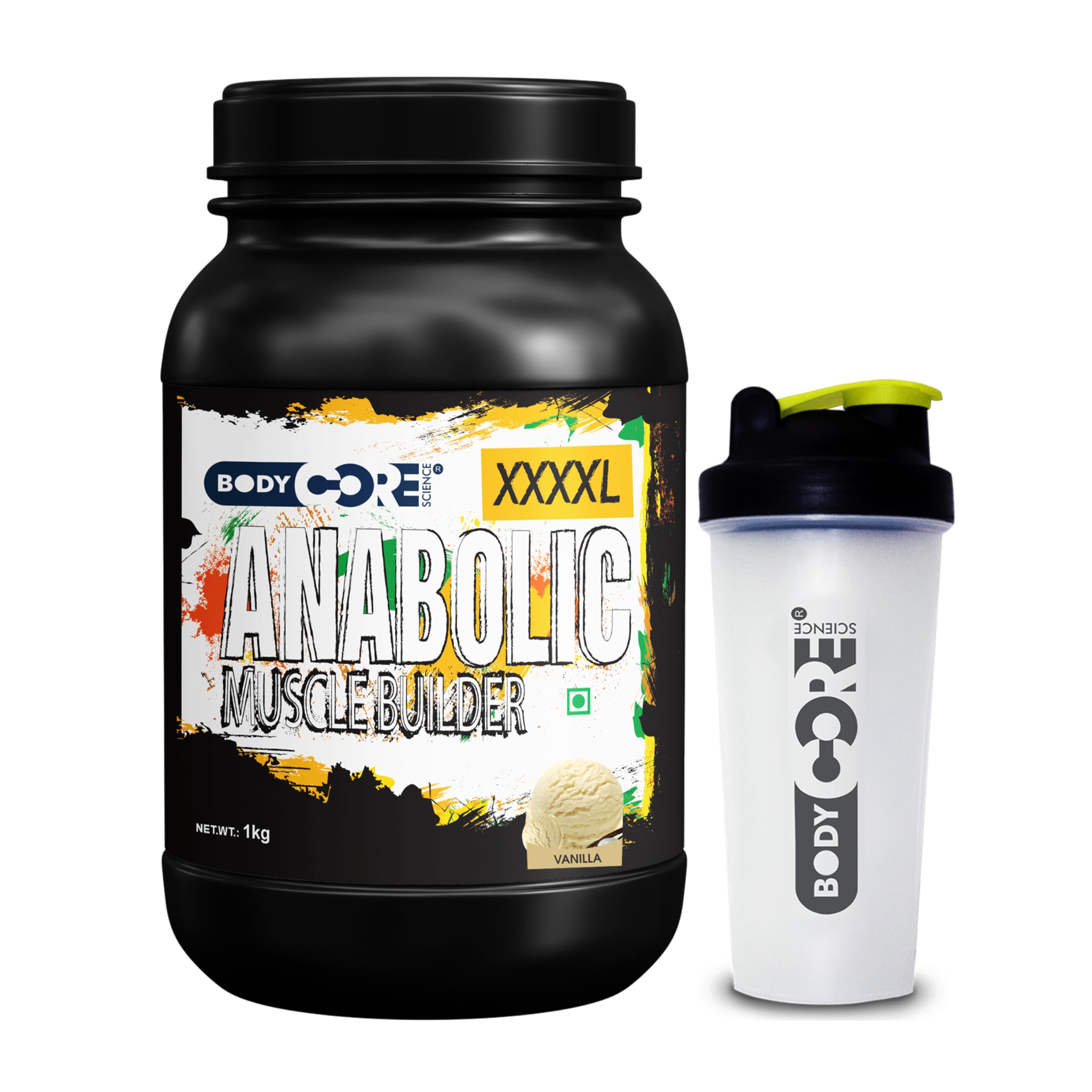 Body Core Science XXXXL Anabolic Muscle Builder-1Kg (Cream & Cookies, SHAKER+1KG) (B0BDLDZXMV) Amazon Price History, Amazon Price Tracker