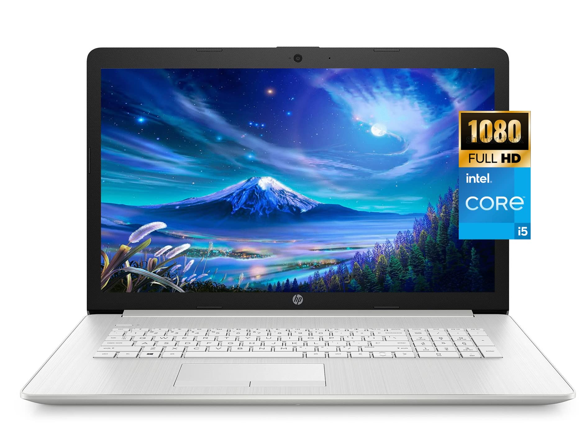 HP 17 Business Laptop Computer, 11th Gen Intel Core i5-1135G7, 17.3" FHD IPS Display, Windows 11 Pro, 16GB RAM, 512GB SSD, Backlit Keyboard, Wi-Fi, Bluetooth, HDMI, Tech Deal USB