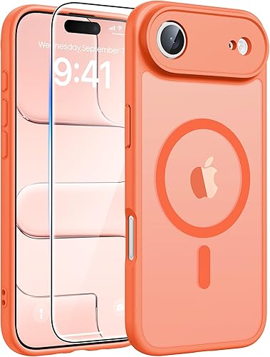 Miniatura 191 de FNTCASE Funda para iPhone Air: [Compatible con Magsafe] Fundas translúcidas mate con [protección completa de la cámara] [protector de pantalla]
