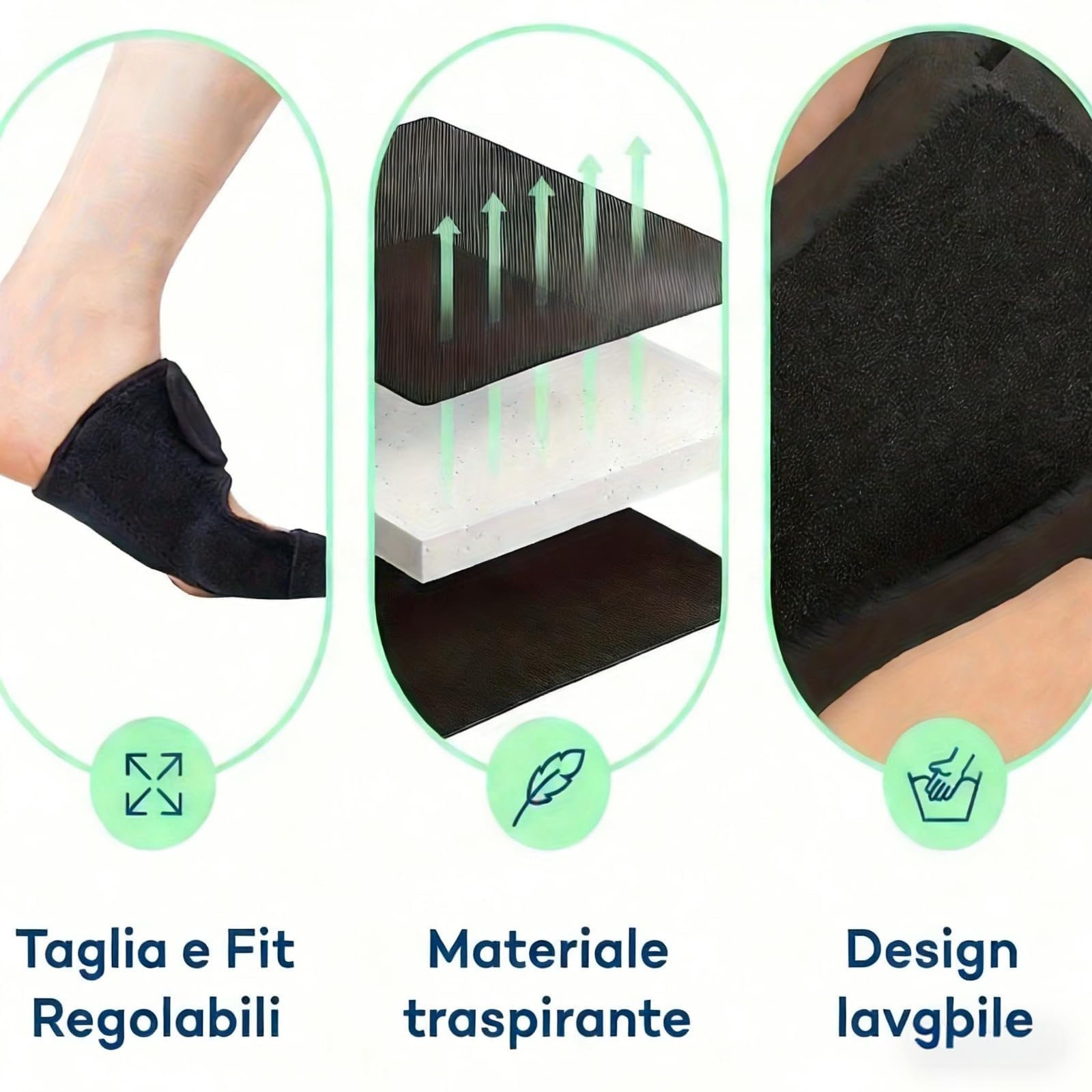 Hallux Valgus Korrektur Zehenspreizer Haltungshelfer Schiene ValgusVita Nächtliche Zehenkorrektur für schmerzfreie Füße, Bequeme Polsterung Verstellbarer Riemen für Herren Damen