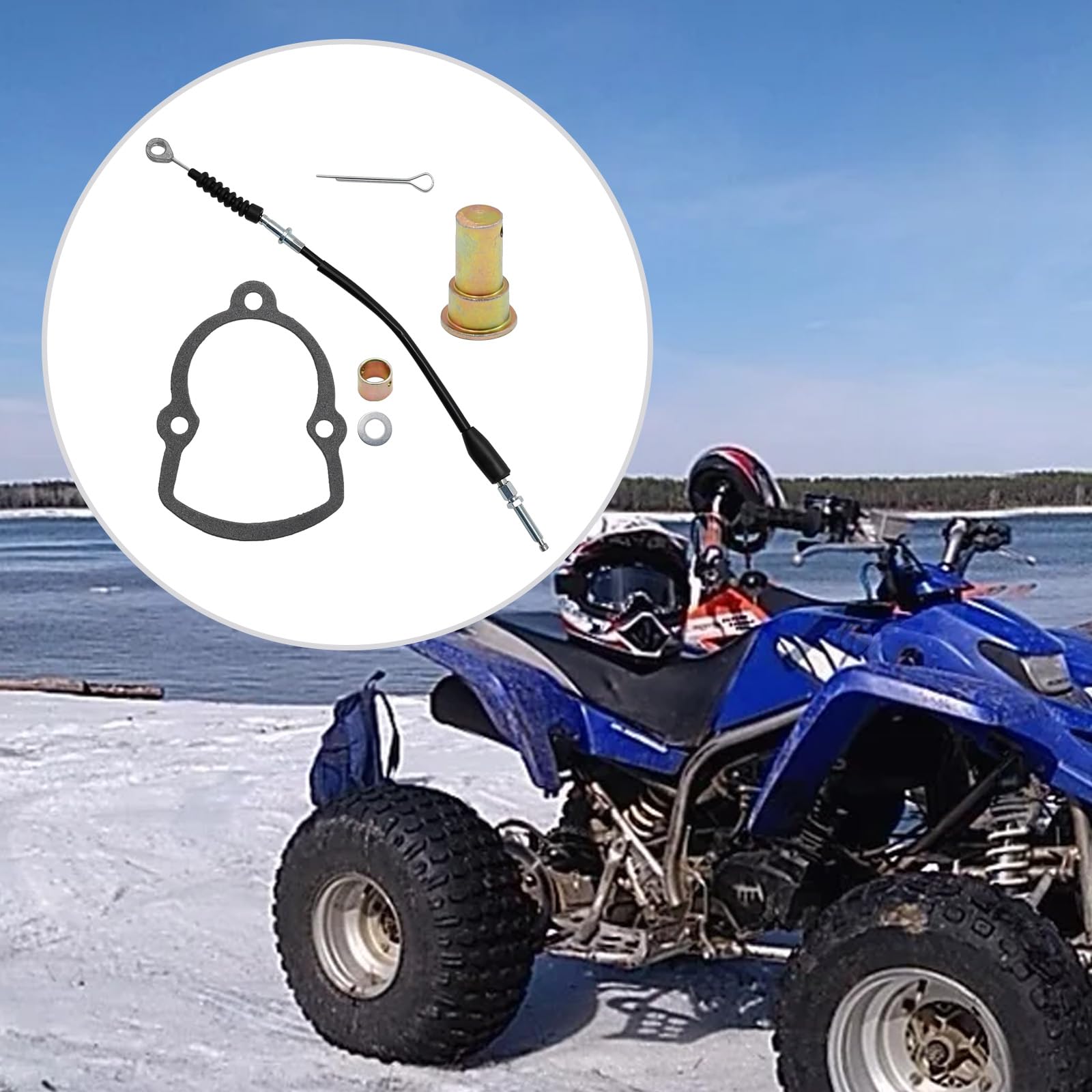 Kit de cable de freno trasero de repuesto para Yamaha Blaster 200 YFS200 1988-2001