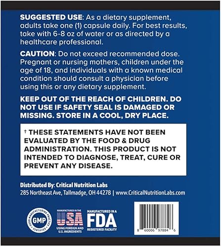 Miniatura 4 de Neuro Thrive - Salud cerebral y apoyo de memoria con Bacopa, Alpha GPC, GABA y PQQ - Aumenta la concentración, la claridad y el estado de ánimo, sin