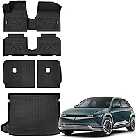 Vista 20 de Auxko Alfombrillas para Todo Clima Compatibles con Hyundai Tucson Hybrid 2026 2025 2024-2022 (No Enchufable) Forros TPE Protección para Todas