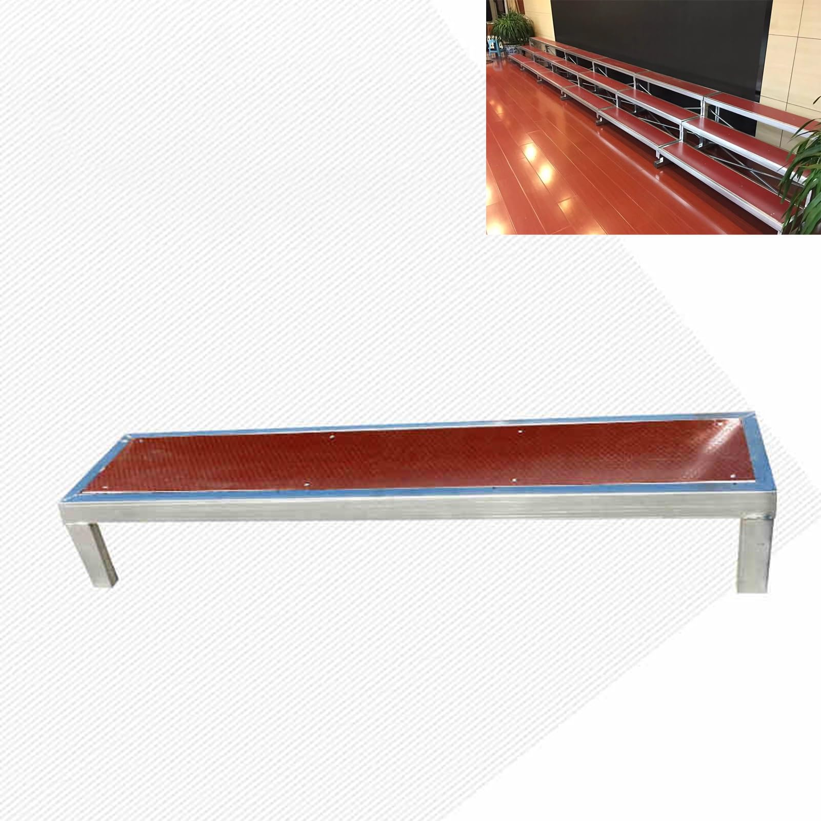 Estrades pour chœurs de 150 cm stables pour éliminer le manque de visibilité